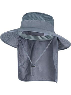 Wide Brim Sun Hat Men Women UPF 50 Bucket Hat Fishing Hiking Safari UV Hat